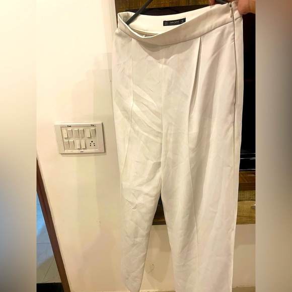 Details 52+ zara white pants latest in.eteachers